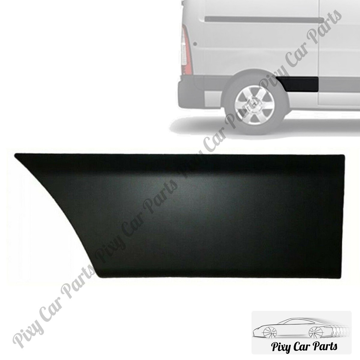 Fit Master MK3 Movano NV400 Rear Right Door Panel Moulding 