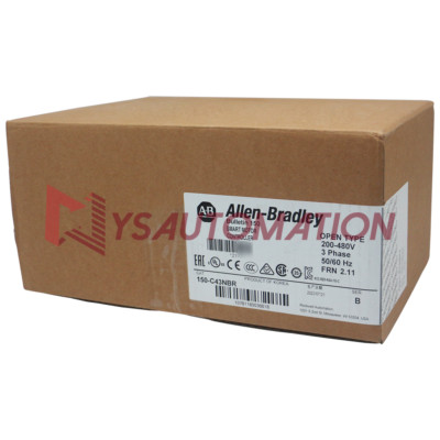NEW Sealed Allen-Bradley 150-C43NBR SMC-3 43A Smart Motor Controller Open Type