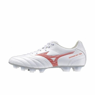 MIZUNO MONARCIDA NEO III SW P1GA2423 60 White / Red 3E Wide Soccer