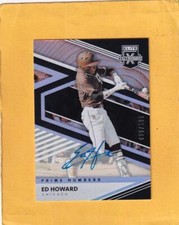 2020 Panini Elite Extra Edition Prime Numbers A Signatures Ed Howard NM-MT+ /185
