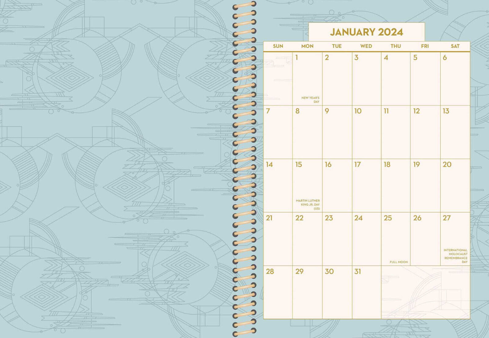 Frank Lloyd Wright 12Month 2024 Planner Calendar by Frank Lloyd Frank