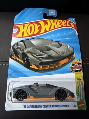2026 Hot Wheels  16 Lamborghini Centenario Roadster Grey *Kroger Exclusive*