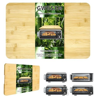 Bamboo Cutting Board for Ninja SP/DCT Series Nuwave Bravo 21QT Gourmia GTF