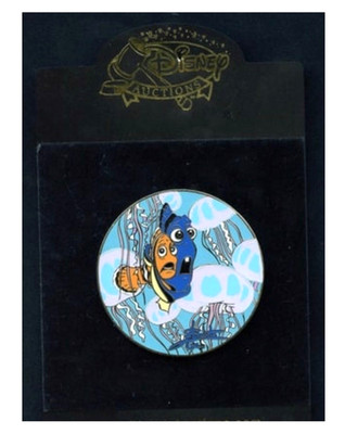 DA Disney Auctions Gomes Finding Nemo Marlin and Dory LE 100 Jumbo Pin