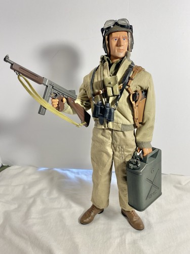 WW2 American Tank Crew Armor Div. Soldat Dragon Models M1 Thompson Maßstab 1:6