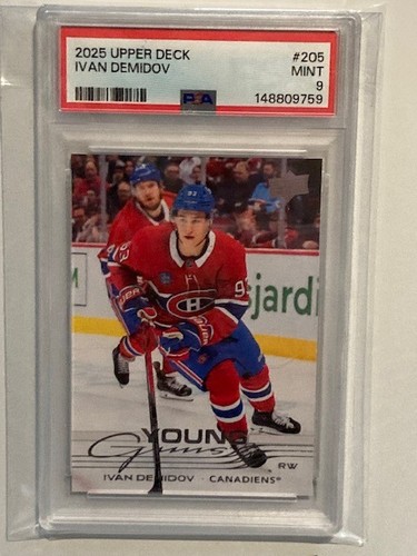 Ivan Demidov [High Gloss] #205 2025 Upper Deck card