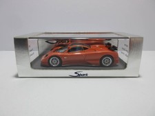 1/43 Spark Pagani Zonda Mini Car Metallic Orange From Japan