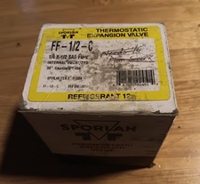 Sporlan FF-1/2-C 30" Capillary Tube 1/4" x 1/2" Thermostatic Expansion Valve