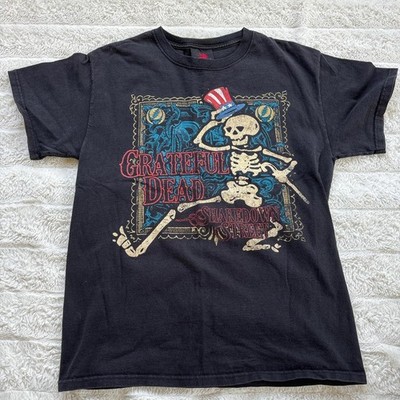 Grateful Dead Shakedown street 2008 concert short sleeve black shirt KV40036