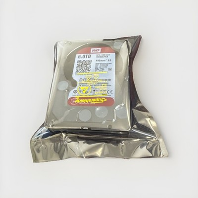 Western Digital WD Red 6TB SATA 3.5'' Internal HDD NASware 3.0 WD60EFRX 64MB Cach