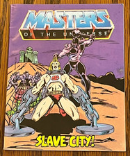 VINTAGE HE-MAN MASTERS OF THE UNIVERSE MINI COMIC BOOK - SLAVE CITY