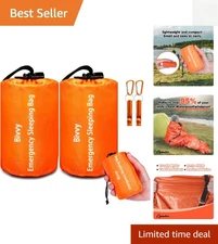Lightweight Waterproof Thermal Bivvy Bags - Emergency Survival Gear for Camping