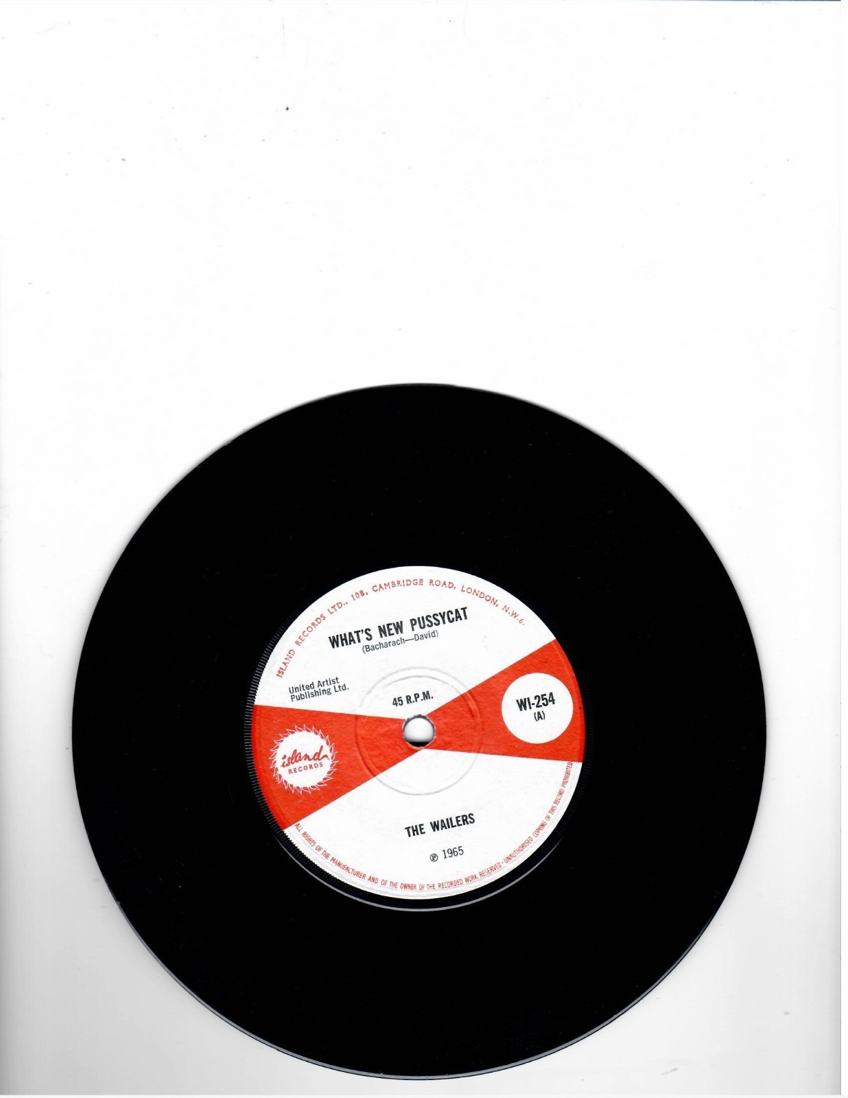 REGGAE/SKA-WAILERS-WHAT'S NEW PUSSYCAT/WHERE WILL I FIND-ISLAND 254