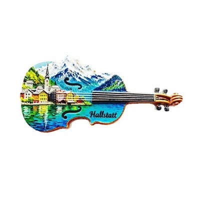 Hallstatt Austria 3D Tourist Souvenir Resin Refrigerator Fridge Magnet Craft