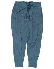 Under Armour Mens Cold Gear Tracksuit Trousers Joggers Small Blue Flecked CQ20