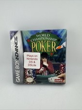 World Championship Poker (Nintendo Game Boy Advance, 2004) New Sealed