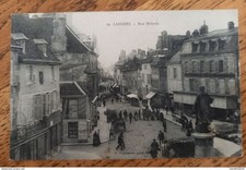Langres - Rue Diderot - Parfumerie, Salon de Coiffure, Galeries Réunies de l'Est