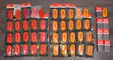 46 NEW Grote Trailer Side Marker Lights Red & Amber / Orange