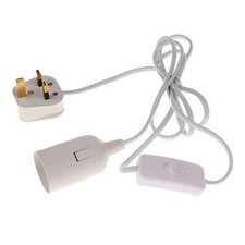 New 1x E27 Screw In Light Bulb Kit E27 Lamp Fitting Holder  