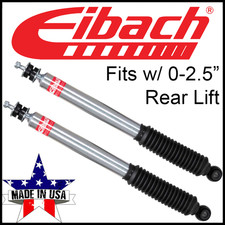 Eibach Pro-truck Rear Shocks Pair Fits 1998-07 Toyota Land Cruiser W0-2.5 Lift Eibach Pro-truck Rear Shocks Pair Fits 1998-07 Toyota Land Cruiser W0-2.5 Lift