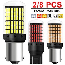 2-4x Led Car Bulbs 1156 1157 3157 7440 Ba15s Py21w Turn Signal Lights