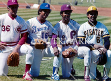 GR128 Tony Pena - Juan Samuel - Mario Soto - Ramierz 8x10 11x14 16x20 Photo