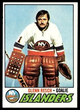 1977-78 Topps Hockey Card Glenn Resch New York Islanders #50 EX+