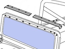 Softtopleiste Bestop Softtop Jeep CJ 76-86 + ...