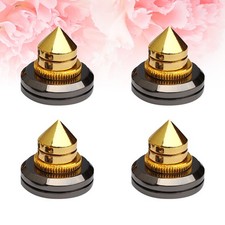 4 Pcs Speaker Stand Feet Isolation Loudspeaker Shockproof Pad Absorber