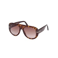 Tom Ford Cecil FT 1078 52T Sunglasses 55mm Havana / Bordeaux Gradient Lens