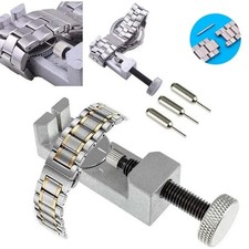 Metal Adjustable Watch Band Strap Bracelet Link Pin Remover Repair Tool Kit US