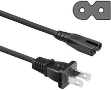 AC Power Cable Cord for JANOME SEWING MACHINE MC4900QC MC5200 MC6500P MC6600P TV