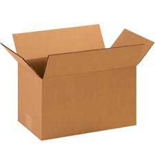 14 x 8 x 8 Corrugated Cardboard Boxes, Medium 14"L x 8"W x 8"H, Pack of 25