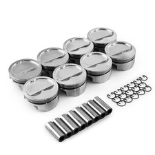 Chevy 400 427 Ford 351w Windsor 4.125 1.015 Dished -16cc Forged Pistons