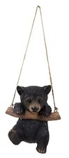 Hi-Line Gift Hanging Black Bear Hug Branch