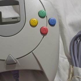 SEGA Dreamcast Controller HKT-7700 Wired Gray w/ Memory Card Slot