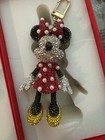 NEW DISNEY BAUBLEBAR MICKEY-BLACK/RED AND MINNIE MOUSE-RED/PEARLS BAG CHARMS — photo 4