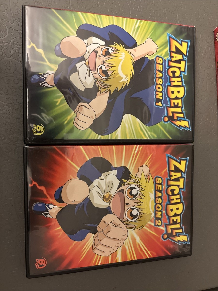 Zatch Bell: The Complete Seasons 1 2 (DVD, 2013, 12-Disc Set) for