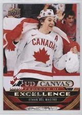 2024 Series 2 UD Canvas Program of Excellence Ethan Del Mastro #C266 Rookie RC