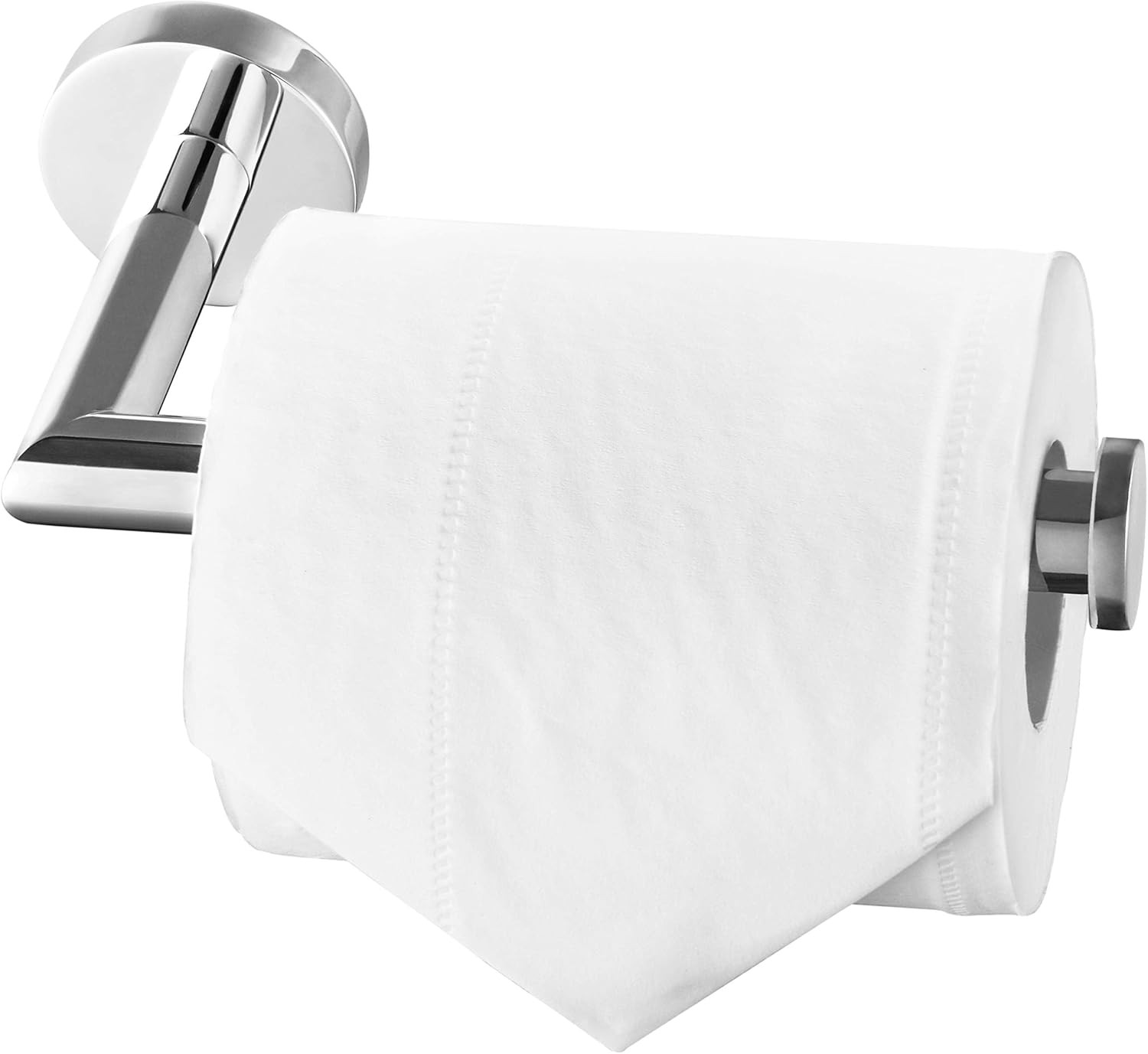 HITSLAM Toilet Roll Holder Wall Mounted SUS 304 Stainless Steel Chrome Toilet P