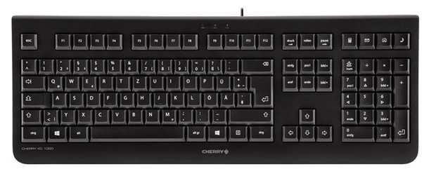 Cherry JK-0800CH-2 Tas Cherry Kc 1000 Black Schweizer Layout-image