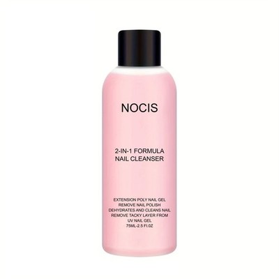 2 In 1 Gel Cleanser Slip Solution For Poly Gel Nails Polish Remover Liquid 80ml
