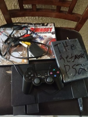 Sony PlayStation 2 Slim Console with 2 games and 2 memory cards/3 games/2 ctrols