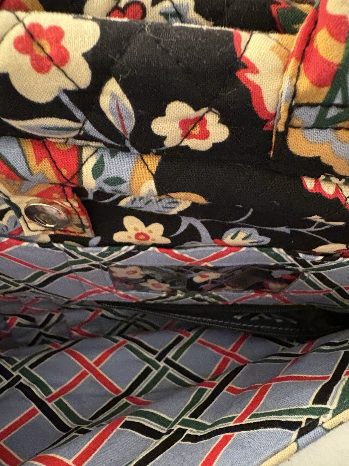 Vera Bradley Versailles Pattern Large Overnight /… - image 11