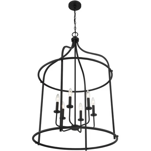 Savoy House Lighting 3-7388-6-89 Brookstone Pendant Matte Black - Picture 5 of 7