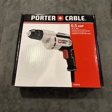 PORTER-CABLE PC600D 6-Amp 3/8-Inch Variable Speed Electric Keyless Corded Drill