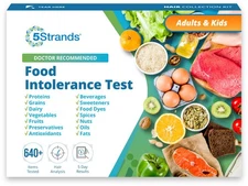 5Strands Food Intolerance Test 640+ Items Tested Food Sensitivity at Home Tes...