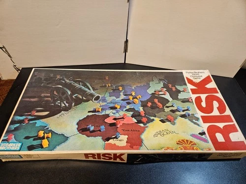 RISK - VINTAGE - 1980 PARKER BROTHERS - COMPLETE