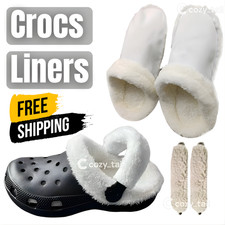 Replacement Crocs Fur Insoles Liners Winter Fleece Inserts Crocs Shoes Clogs