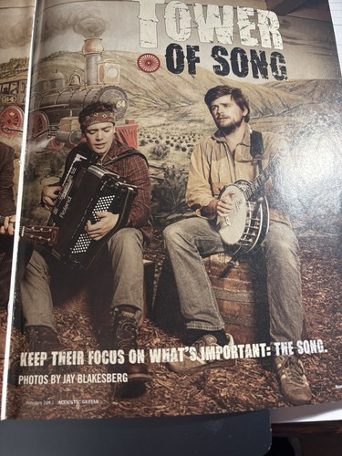2013 TWO PAGE MAGAZINE PICTURE MUMFORD AND SONS Great For Framing - Picture 6 of 8